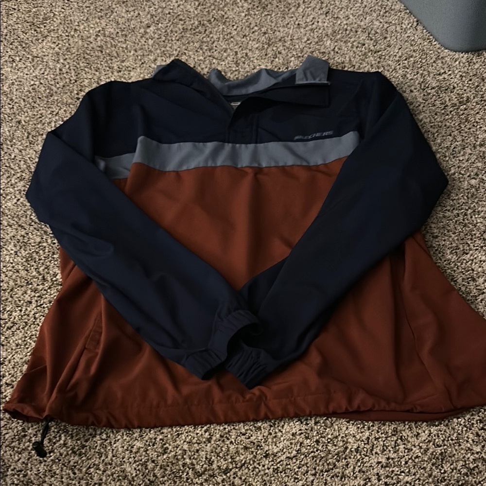 Men's Black and Brown Jacket